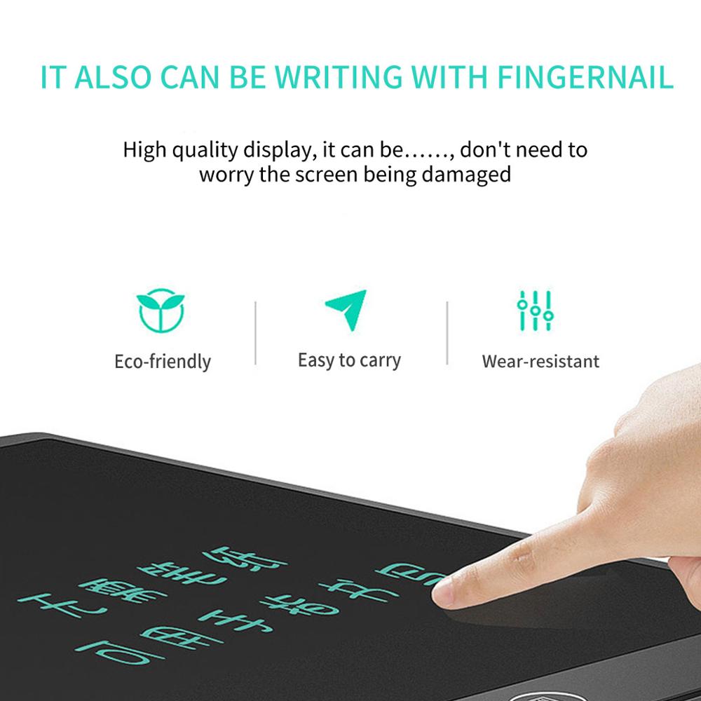 Aibevi Drawing Pad LCD Writing Tablet Handwriting Graphic Tablets 12 inch Digital Graphics Tablet Electronic Board + Pen Battery