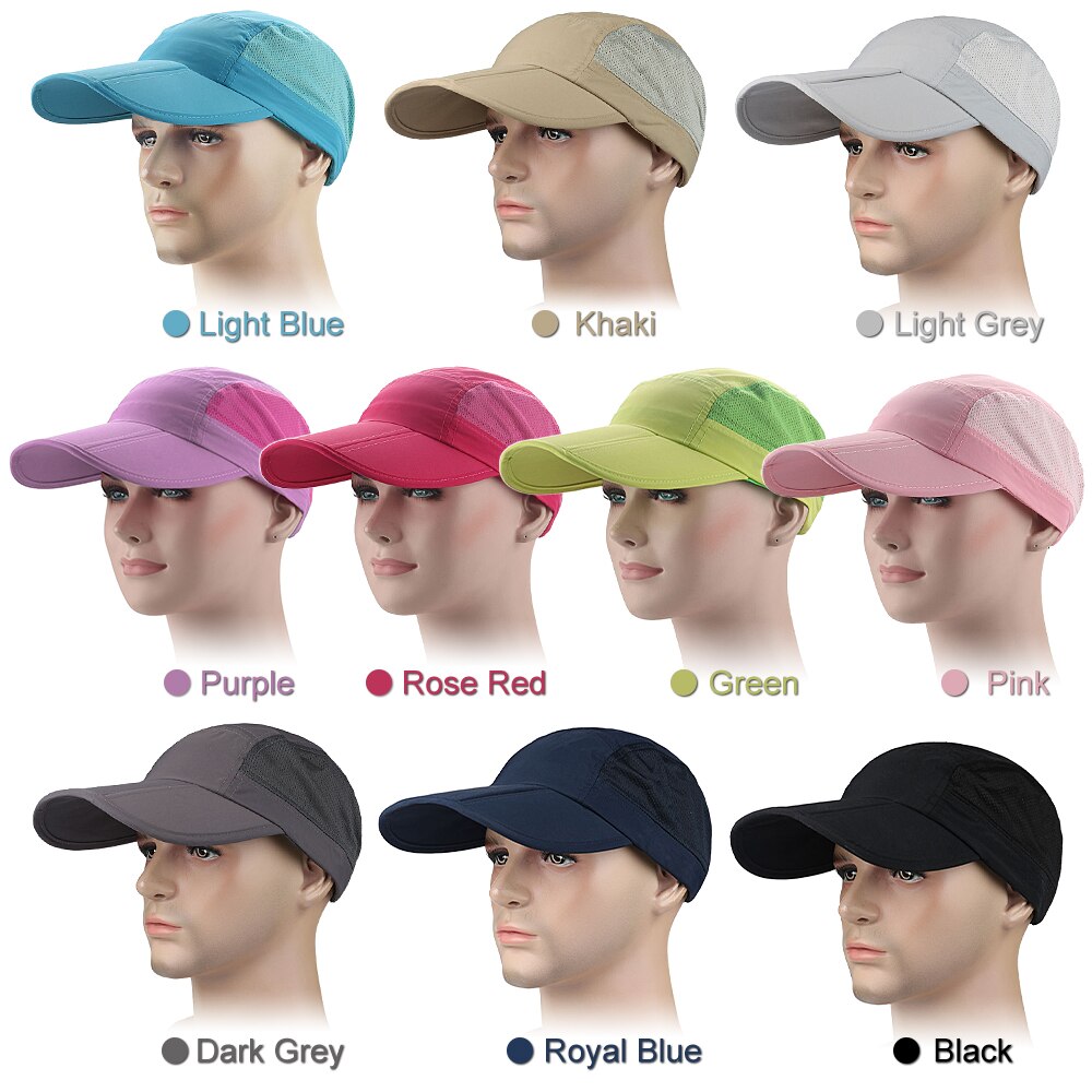 Men Women Quick Dry Breathable Mesh Cap Adjustable Sports Sun Hat Fishing Baseball Hat Carp Fishing Tackle Pesca