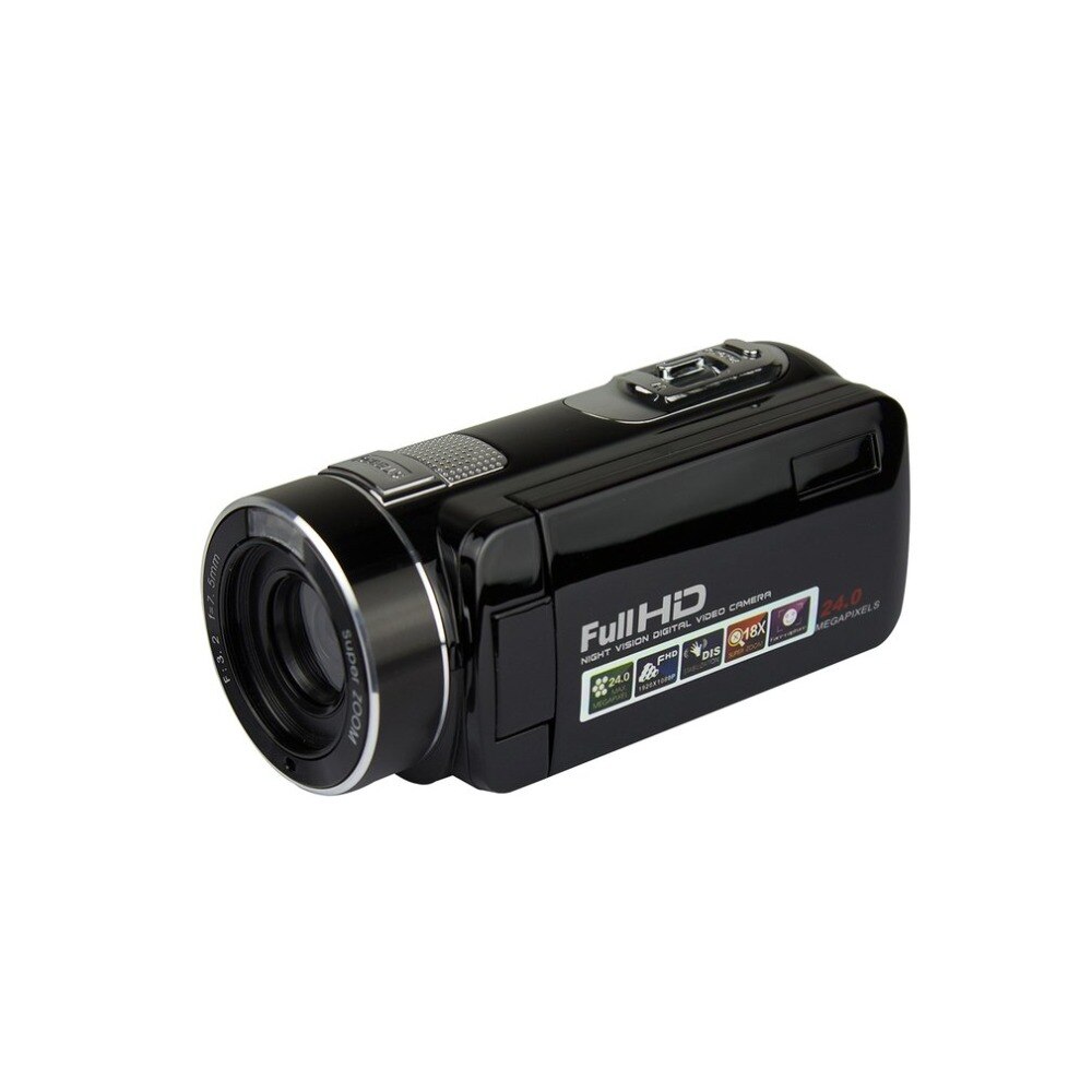 24MP 1080 HD appareil Photo numérique Anti-secousse caméscope vidéo CMOS Micro caméra fonction de détection de visage Dmiling Photo de visage