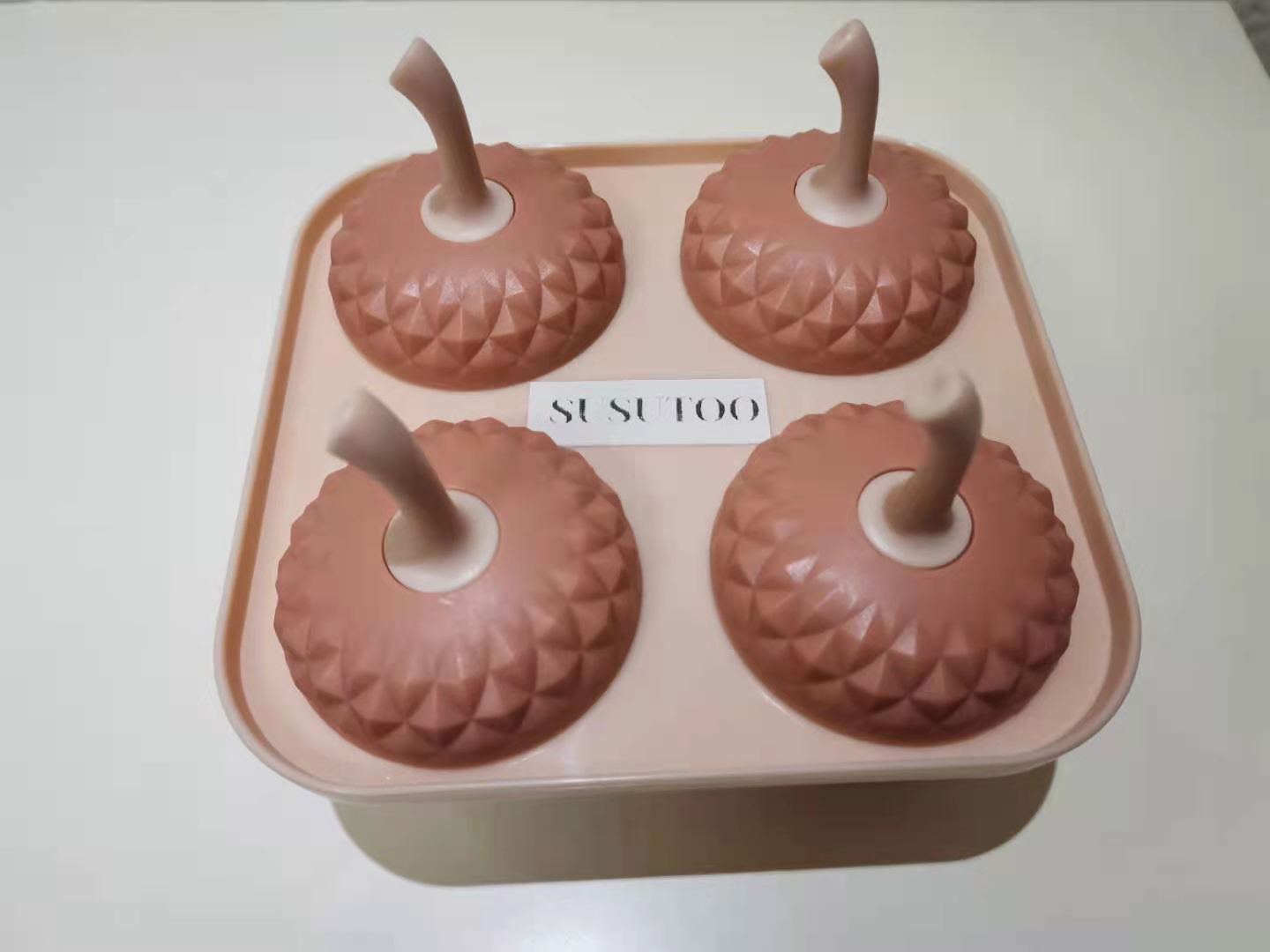 Susutoo Ice cream mold home made popsicle popsicle diy homemade ice cream frozen ice cube box sorbet popsicle commercial: 2