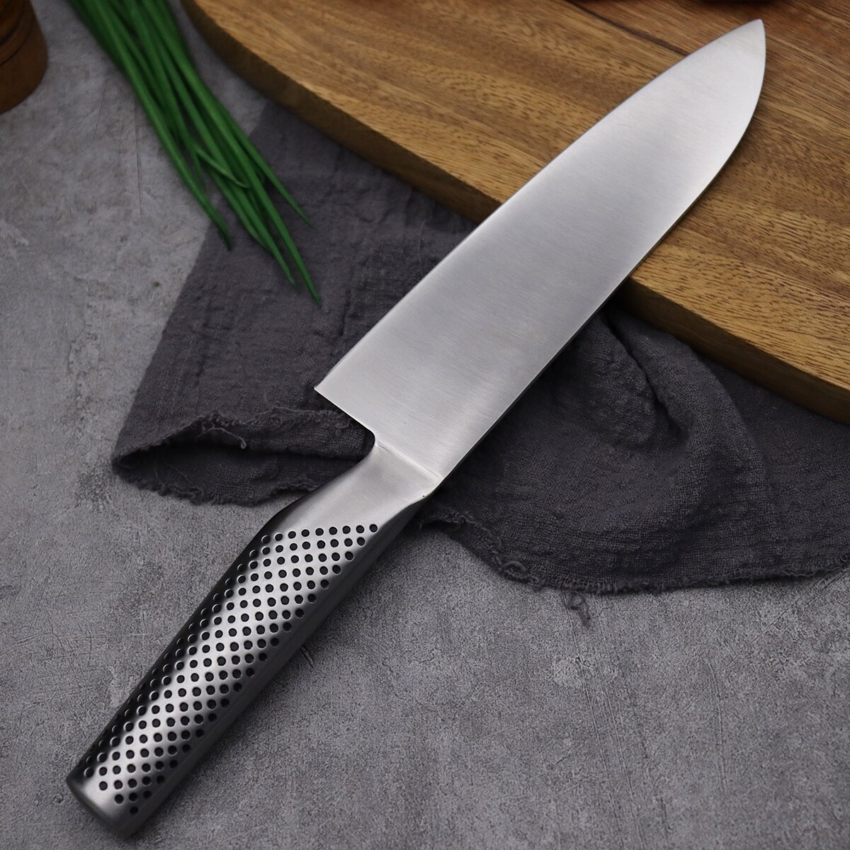 Stainless Steel Sushi Knife Slicing Knife Japanese Fish Fillet Knife Chef Knife Salmon Sushi Sashimi Kitchen Cooking Tools: A without Box
