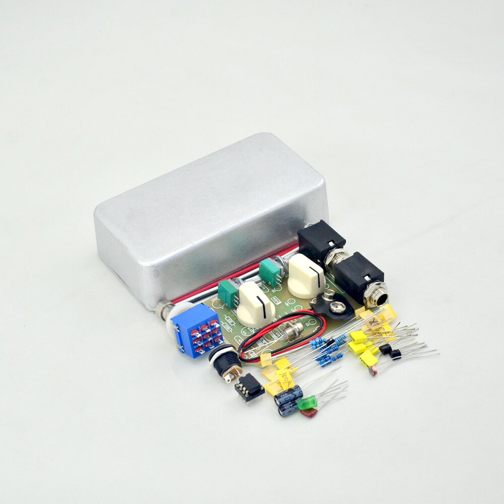 DIY Overdrive/retardo/pelusa/Boost/distorsión/Tremolo/Compresson Pedal de efectos de guitarra kit de Bypass verdadero Kits
