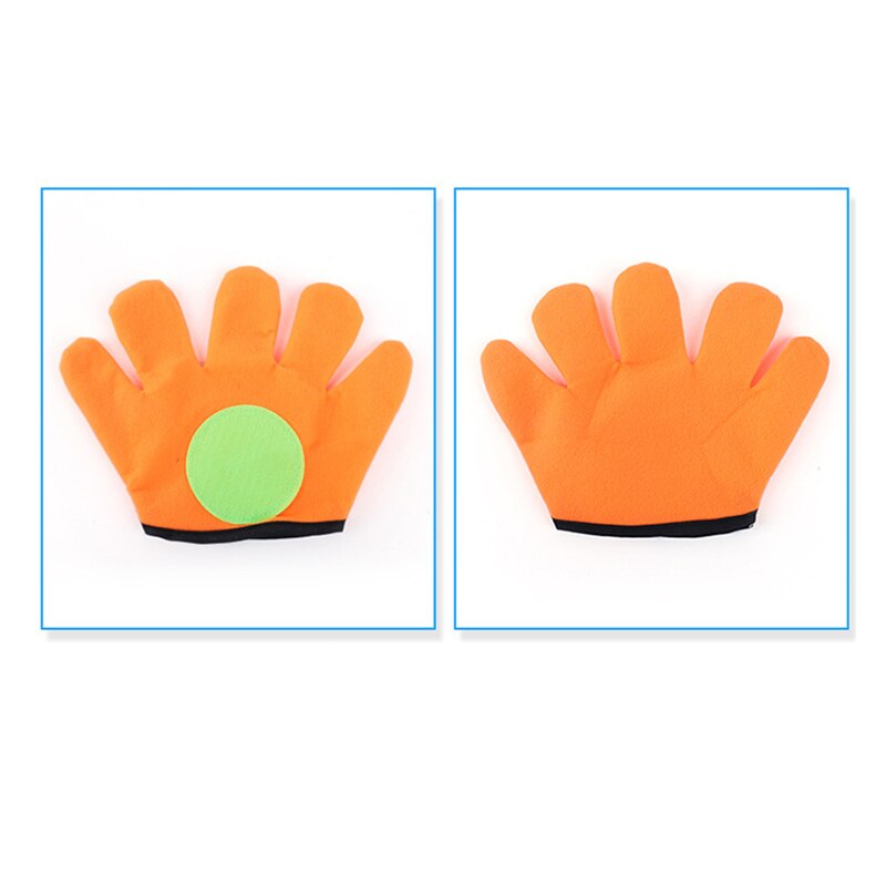 1 Conjunto de guantes con pelota pegajosa para deportes al aire libre juego de lanzar pelotas de juguete juego de guantes pegajosos para atrapar pelotas Juguetes