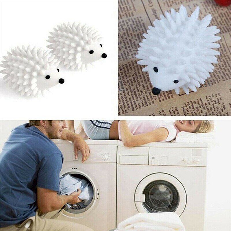 1/2Pcs Hedgehog Dryer Ball Reusable Dryer For Dryer Machine Anti Static Ball Dry Laundry Products Accessories Washing Ball LXY9