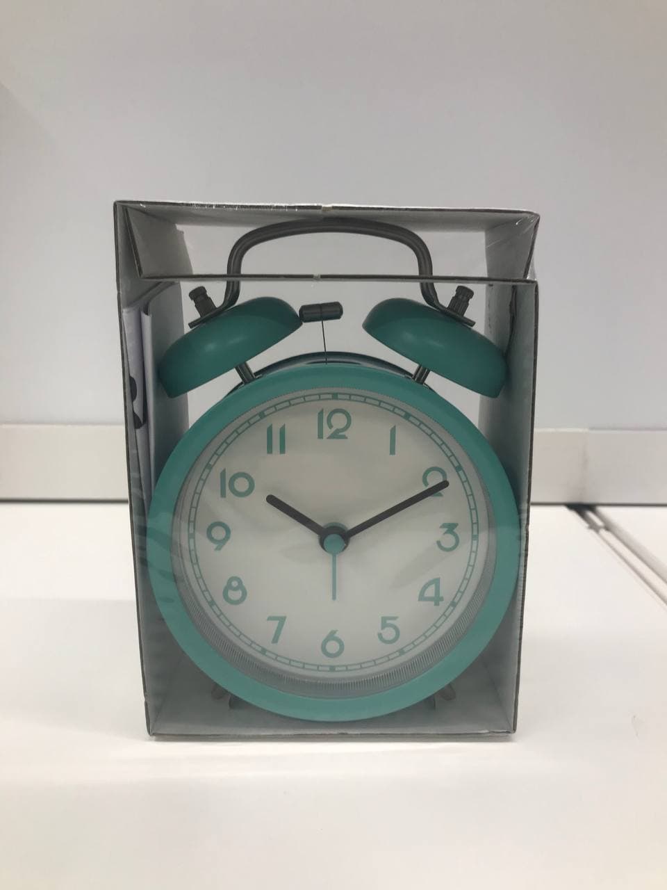 Sveglia Analogica Vintage Con Luce Notturna, Silenziosa (senza Ticchettio), Per Comodino Camera Da Letto - Colore Blu