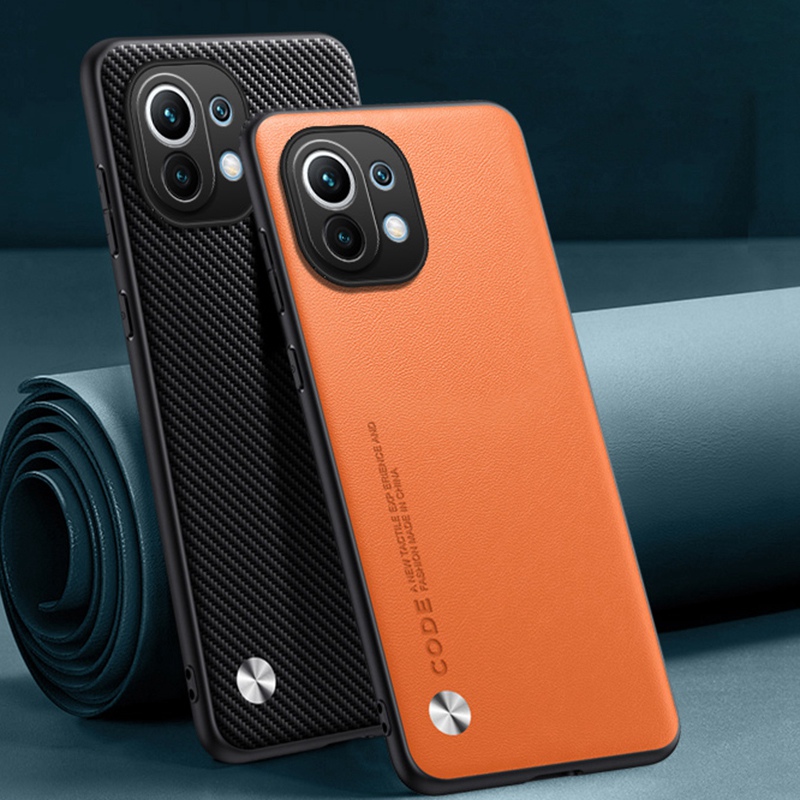 Luxury Leather Case For Xiaomi Mi 11 Lite 5G NE 11T Pro Mi11 Back Cover Silicone Protection Phone Case For Xiaomi Mi 11i 11 i