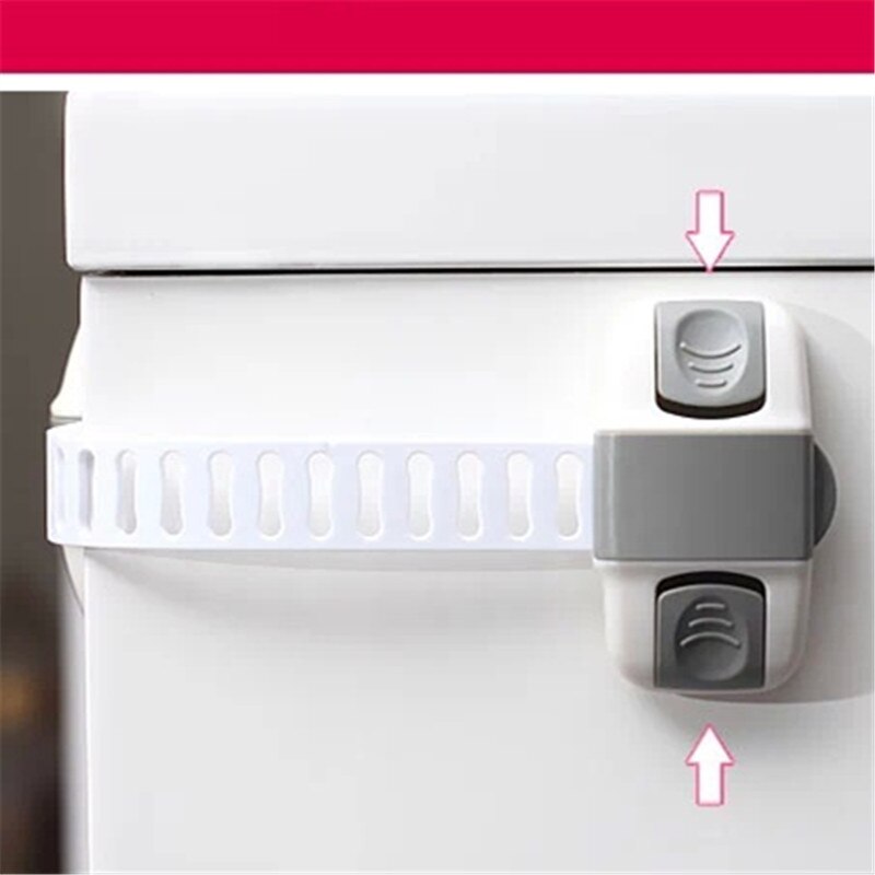 1Pcs Cabinet Lock Child Safety Baby Protection From Children Safe Locks Baby Security Drawer Latches for Refrigerators