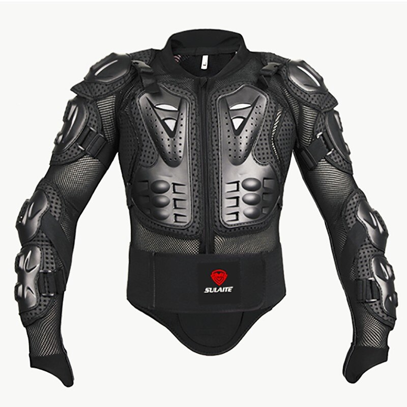 Black/RED Motorcycles Armor Protection Motocross Clothing Jacket Protector Moto Cross Back Armor Protector Motorcycle Jackets