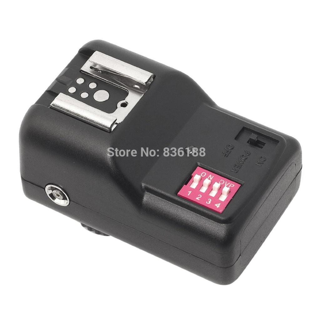 JINTU Studio-disparador de Flash de cámara remoto inalámbrico, 16 canales, con receptor para NIKON D3200, D7500, D5500, D5600, D3400, D90, D80, D60