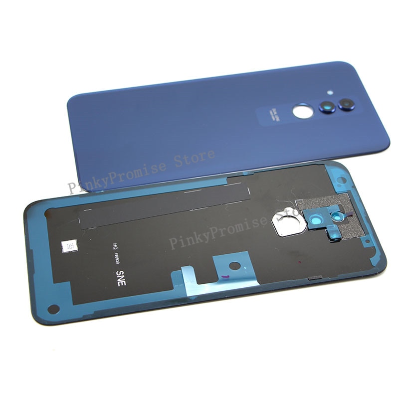 Originele Voor 6.3 "Huawei Mate 20 Lite Glas Back Battery Cover Case Achter + Glas Lens Voor Mate 20 lite Achter Deur