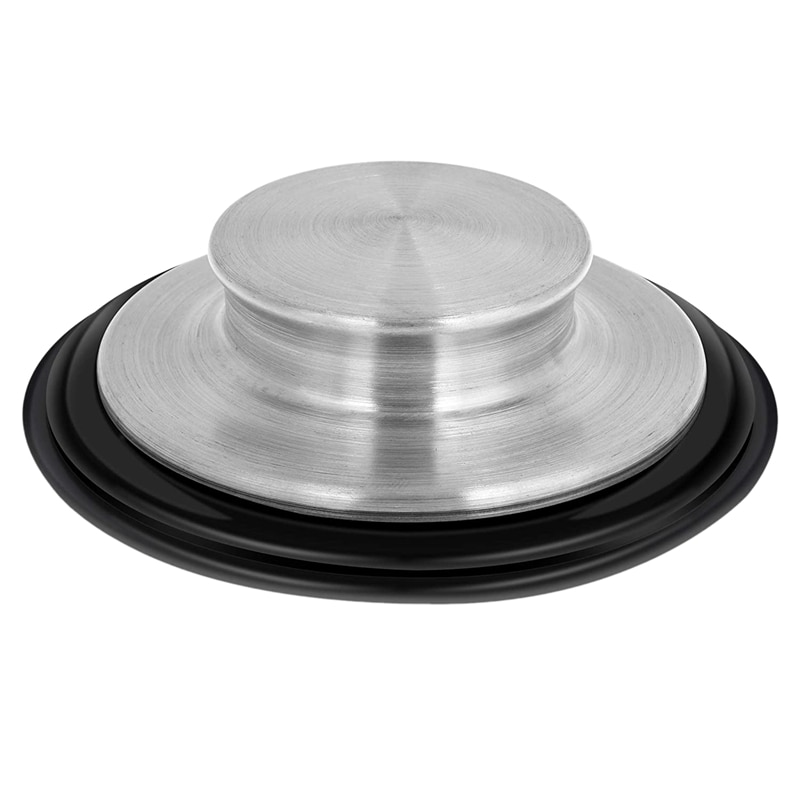 3 3/8 Inch Kitchen Sink Stopper Stainless Steel Garbage Disposal Plug Kitchen Sink Plug Fits Standard Kitchen Drain Size