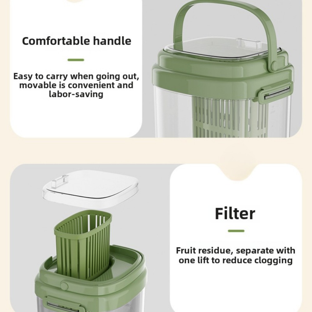 Dispensador de bebidas al aire libre de verano con mango, refrigerador de gran capacidad con filtro, dispensador de botellas de agua fría para acampar