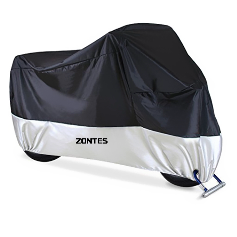 Voor Zontes G1 125 Zt125 G1 Zt125u Zt 125 U Zt 310x Zt310r Motorfiets Cover Outdoor Uv Beschermer Stofdichte Regenhoezen: S / Army Green