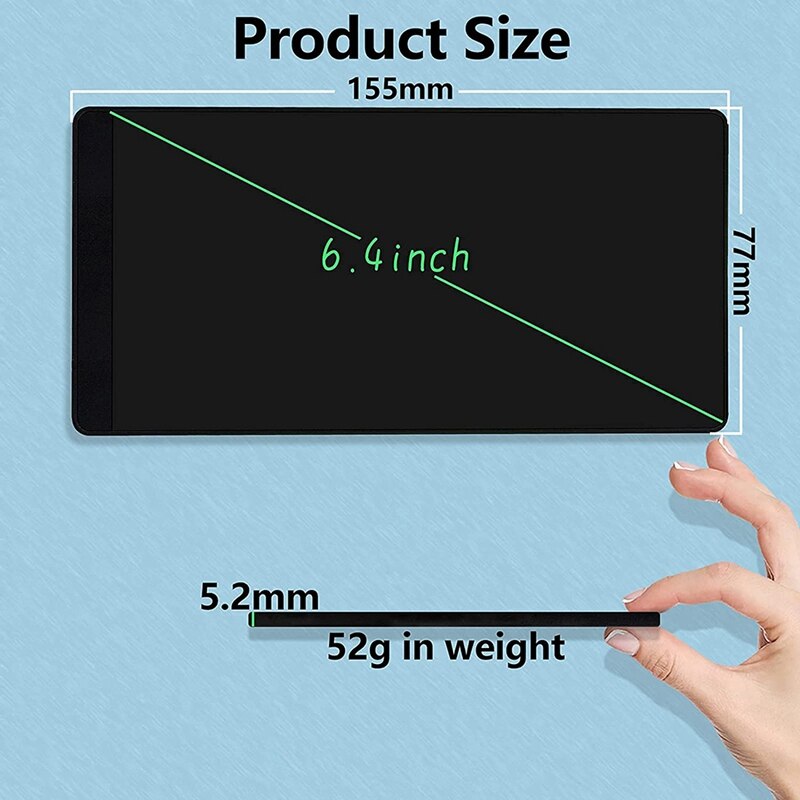 LCD Writing Tablet,Full Screen Business LCD Writing Board,Handwriting Board/Graphics Tablet/Memo Board For All Ages