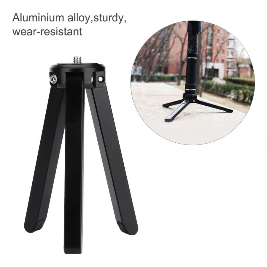 Mini Aluminium Alloy 15KG Heavy Load Folding 1/4'' Screw Tripod Accessory for DJI Zhiyun Camera