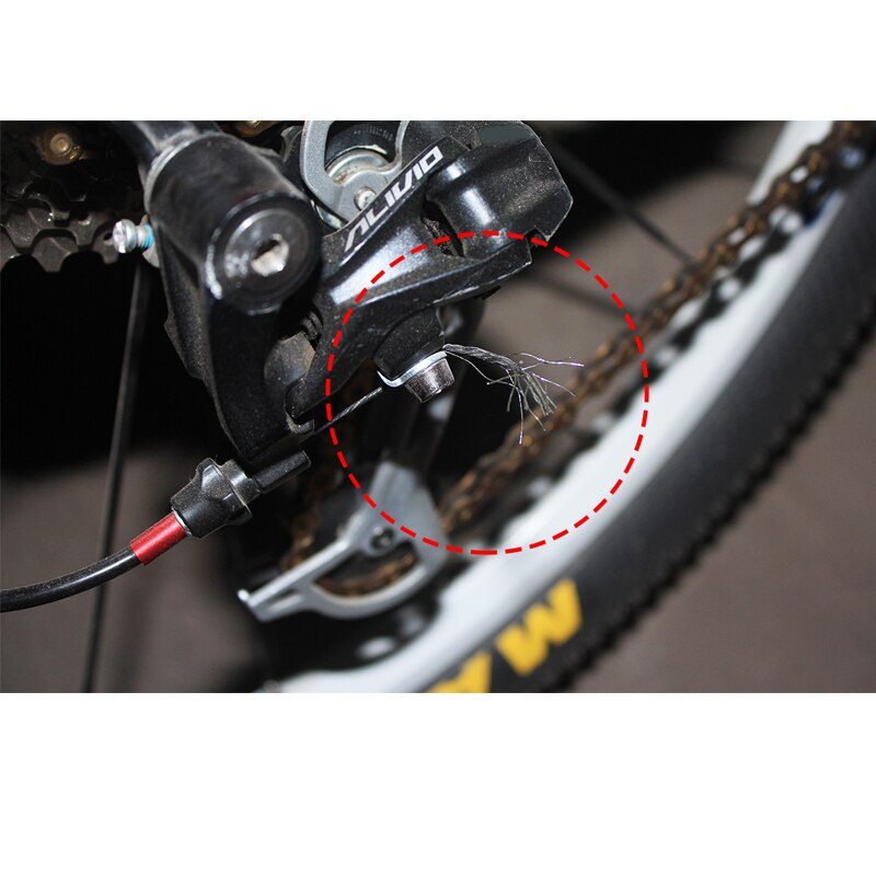 Risk 10pcs Aluminum Bicycle Brake Shifting Cable End Cap Ultralight 7 Colors Bike Brake Derailleur Line Cap Cables Cover