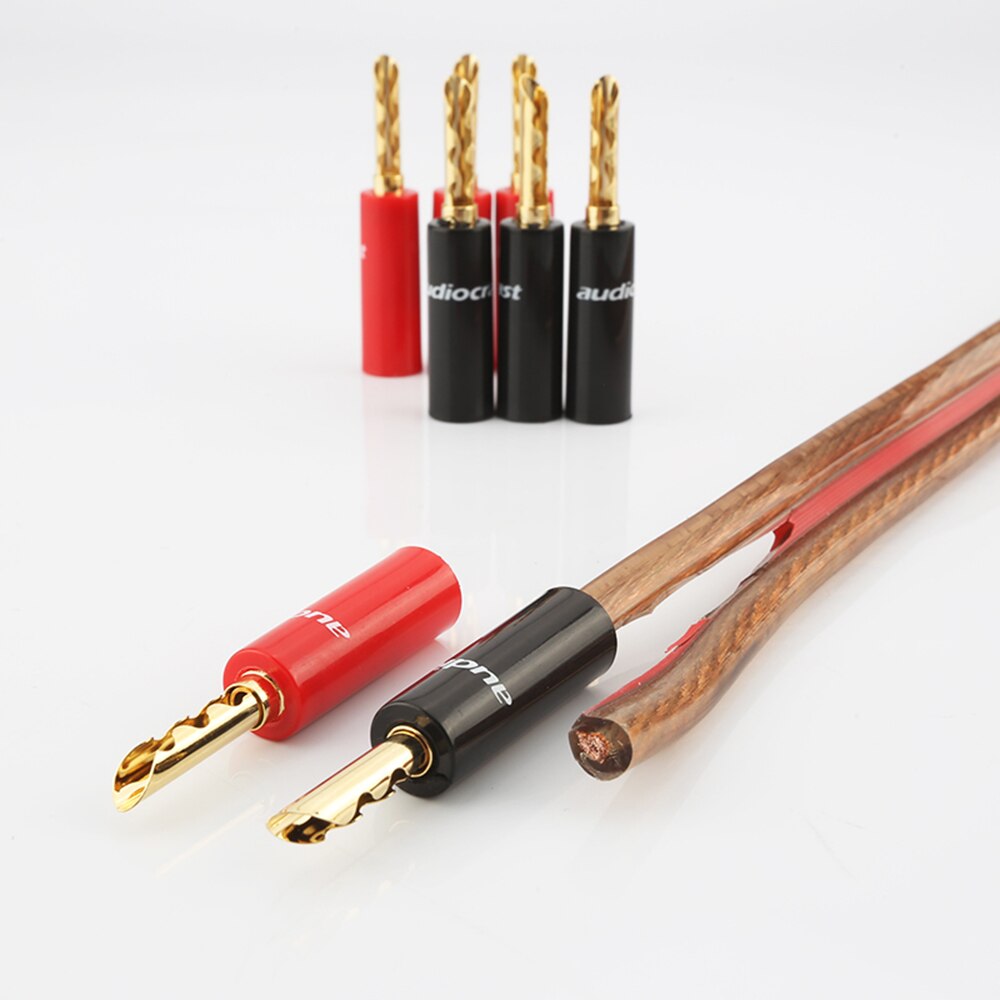 16 stück Nakamichi 24 k Gold überzogen BFA 4mm Banane Stecker hifi Lautsprecher kabel Stecker