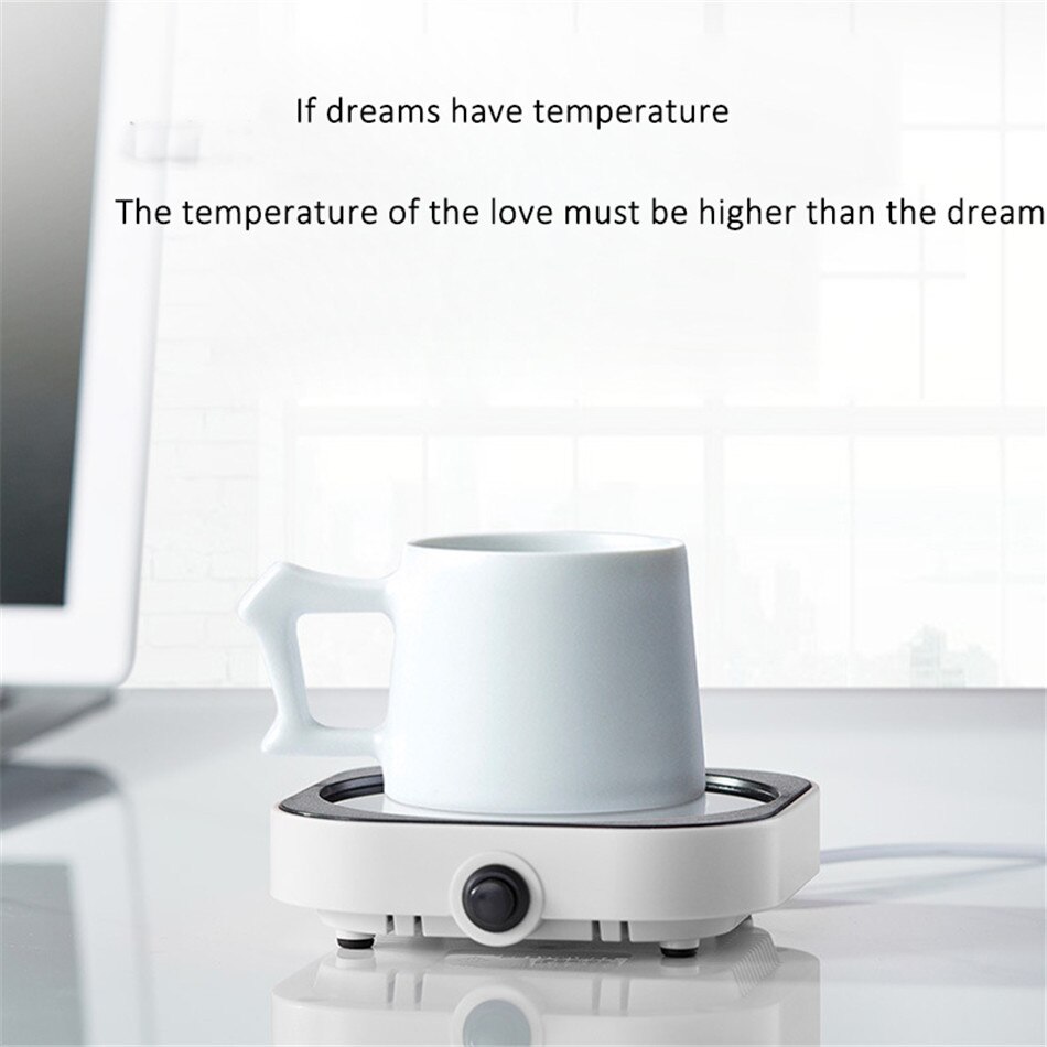 USB Cup Heater Constant Temperaturet Heating Coaste Mat Electric Tea Makers Desktop Heater Milk Machine Warm Milk Cup
