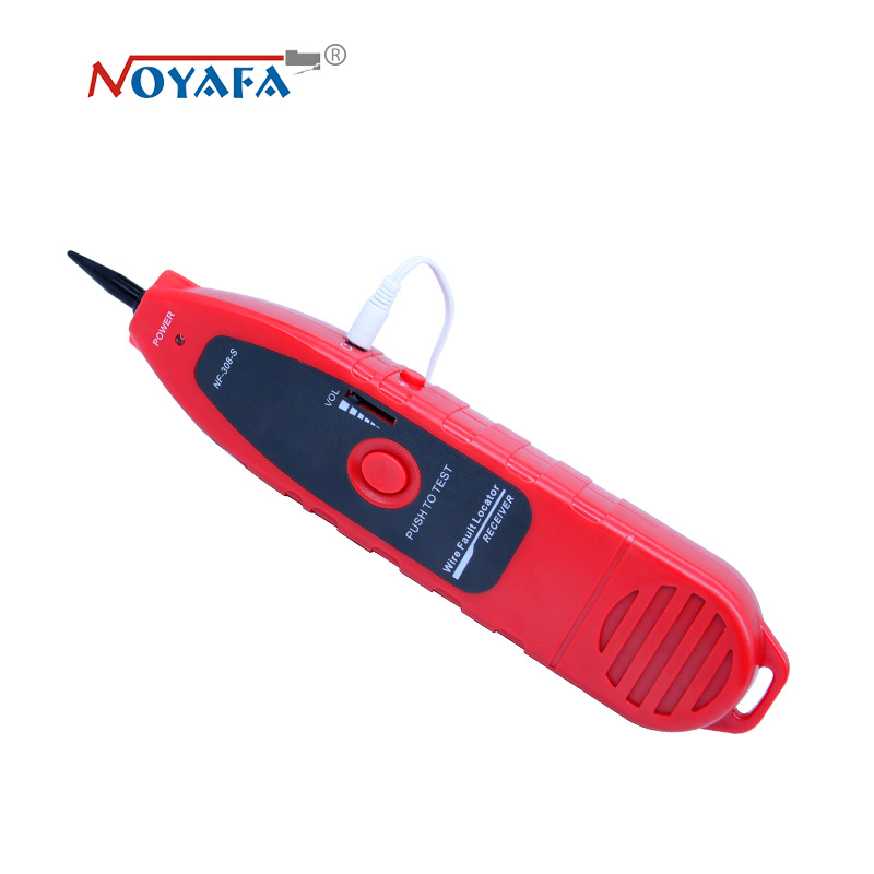 Unique Network monitoring cable tester LCD NF-308 Wire Fault Locator LAN Network Coacial BNC USB RJ45 RJ11 red color NF_308