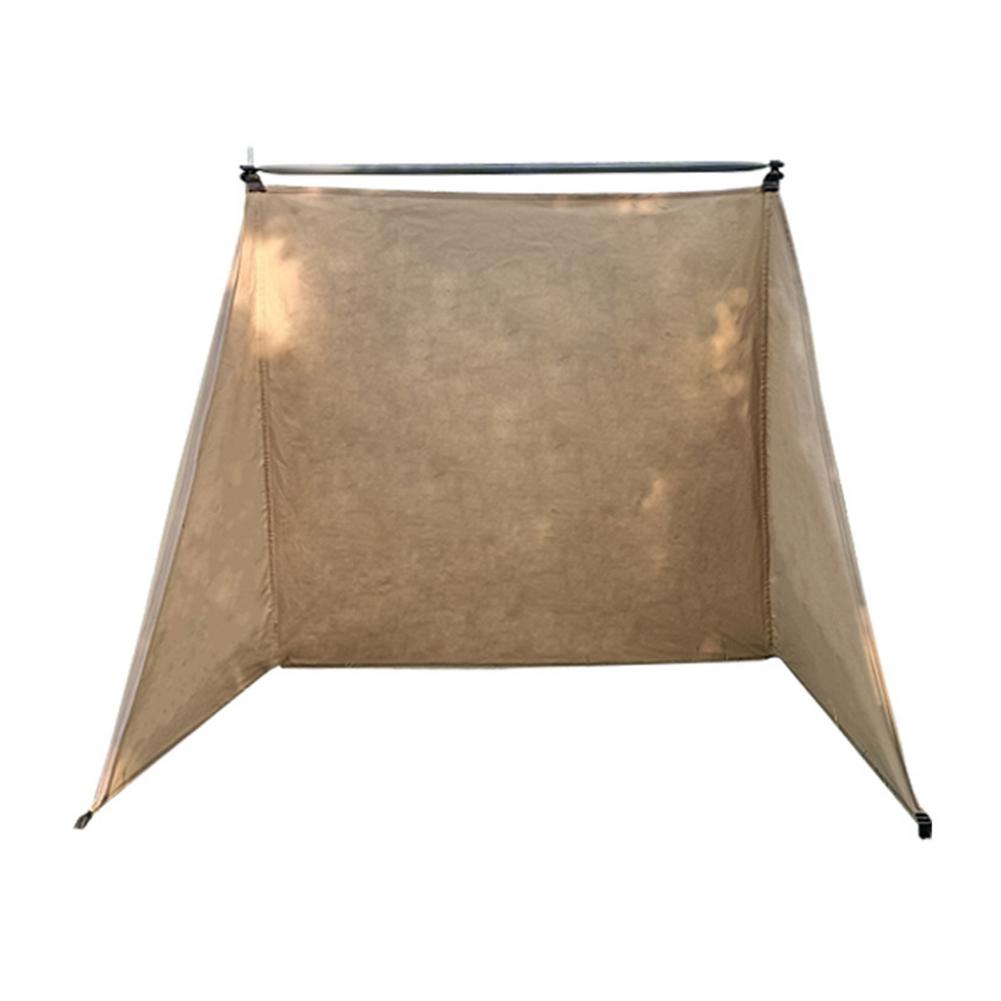 Camping Windscreen Portable Picnic Beach Campfire Wind Screen Cotton Canvas Tent Canopy Windscreen Beach Windshield Shelter