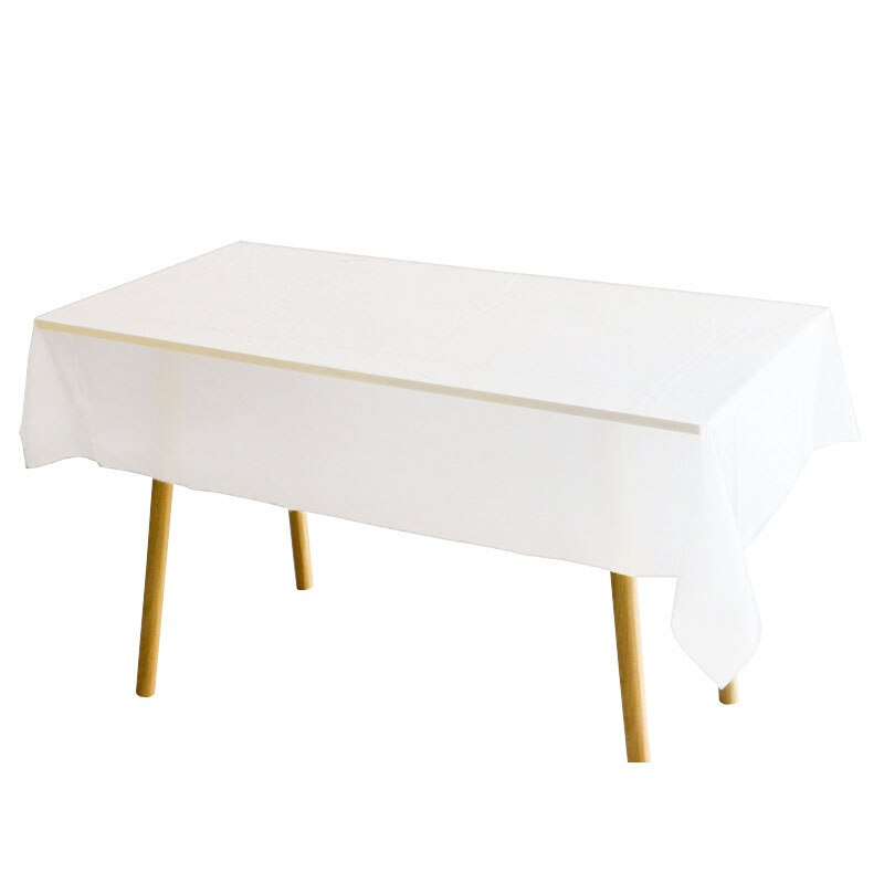 Tovaglie usa e getta tinta unita tovaglia anti-olio stoviglie per matrimonio festa di compleanno rettangolo scrivania panno arredamento: 01