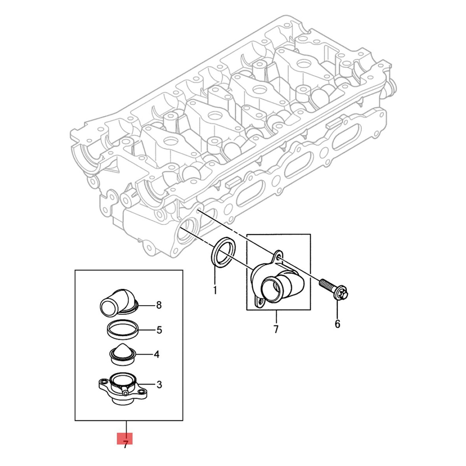 Oryginalny termostat akcesoriów samochodowych robić chevroleta Daewoo Lanos Pontiac Suzuki 96460002
