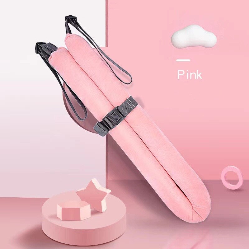 Cinturón de bebé en forma de U, andador para bebé, arnés para niño pequeño, mochila auxiliar, cinturón de aprendizaje para caminar, correa de correas de pie: Pink