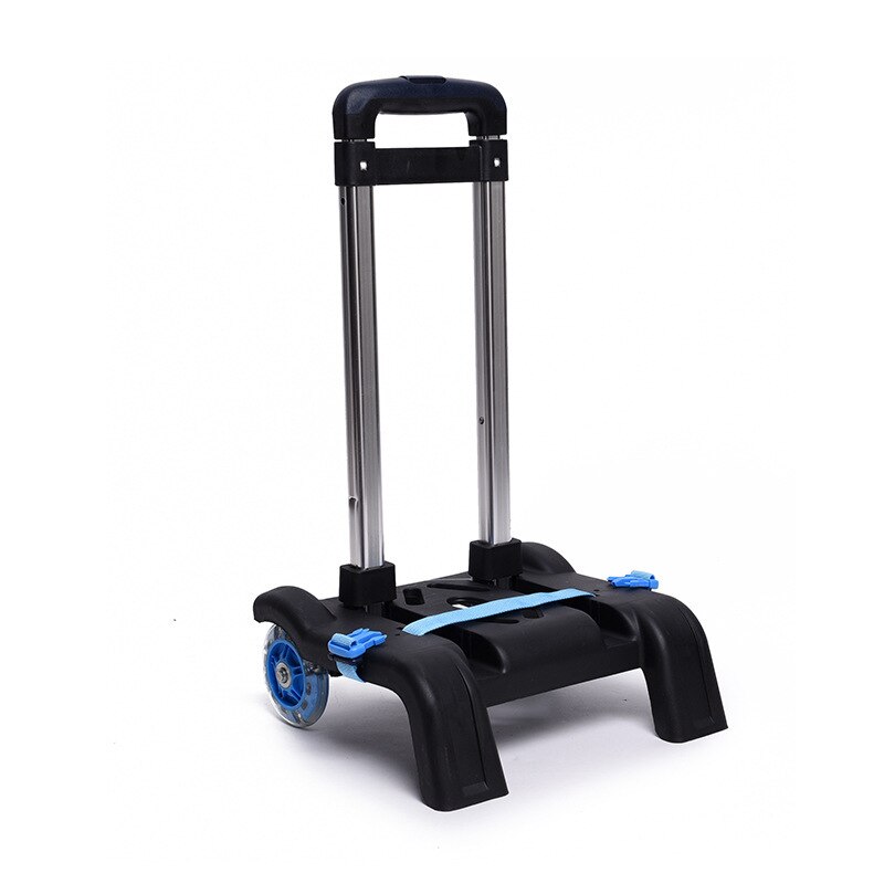 Aluminum alloy Pull Rod Bracket Roll Cart Trolley School Bags with wheels school backpack trolley schoolbag mochila infantil