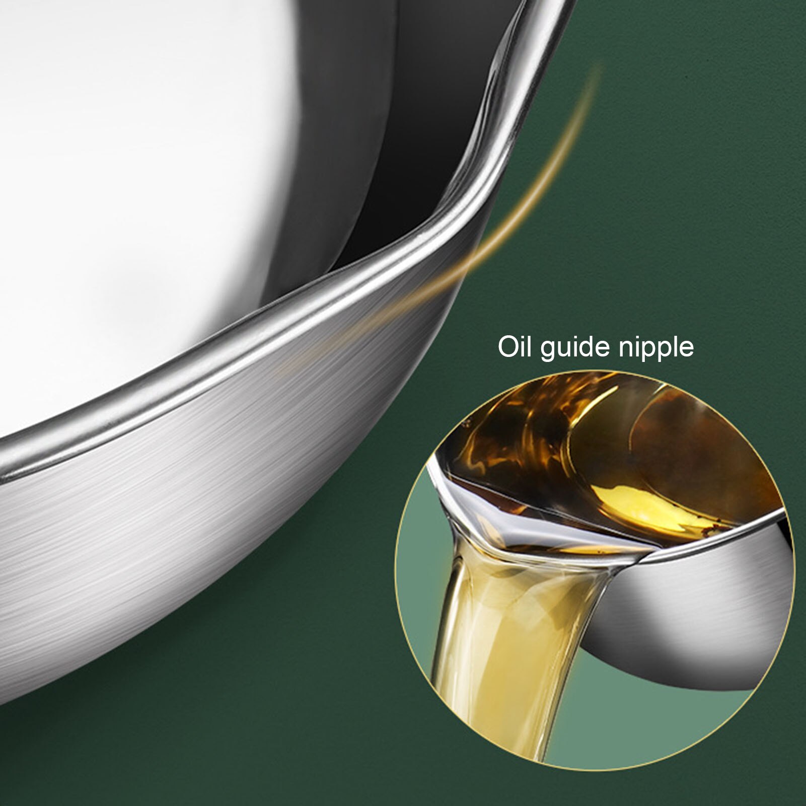 Olla para freír y freír platos y sartenes de acero inoxidable, olla para freír, Tempura, Control de temperatura