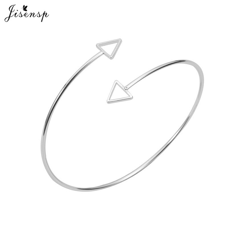 Bohemian Gold Color Big Leaf Open Bangles for Women Girls Jewelry Punk Feather Leaves Charm Bracelets Adjustable: SZ018S