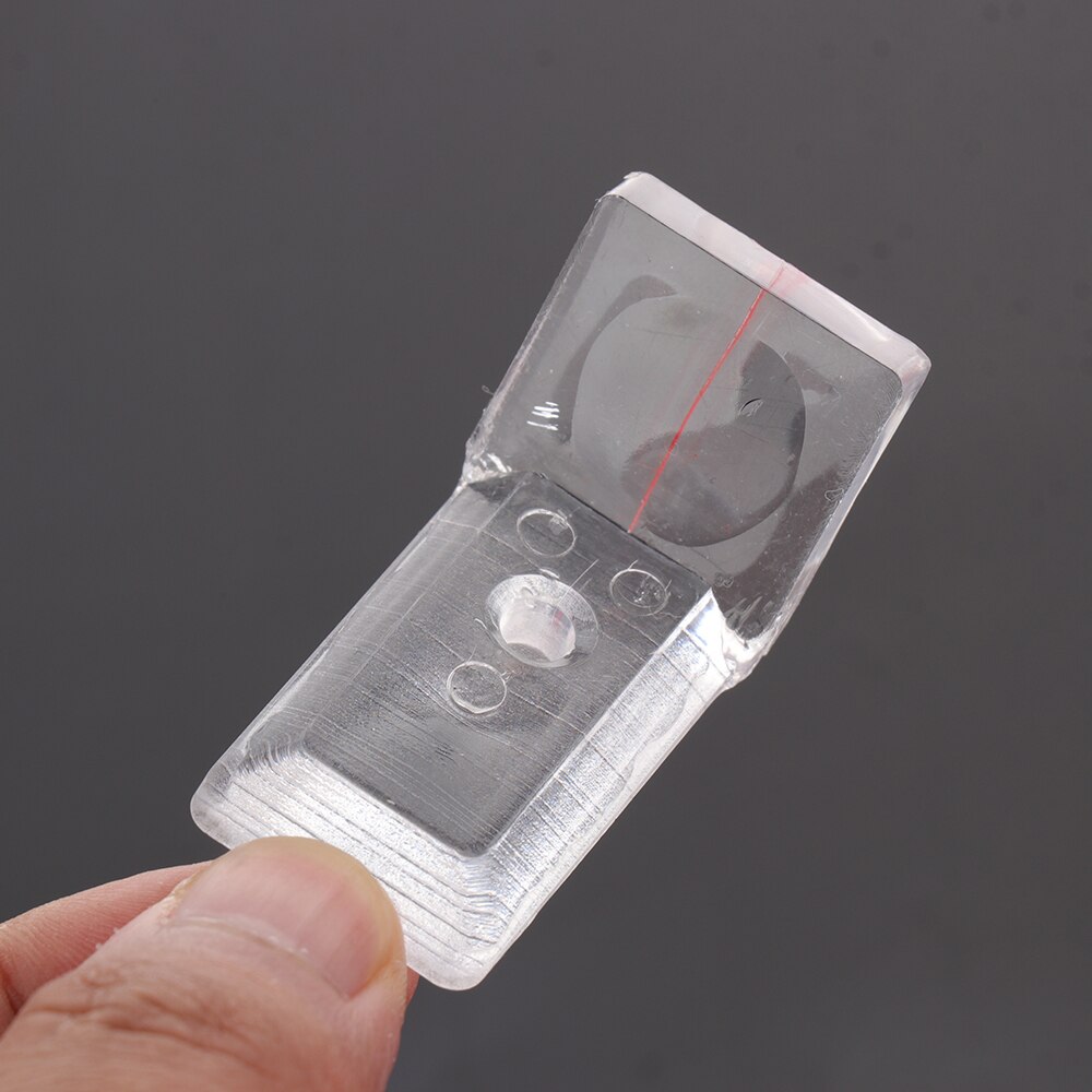 25mm dubbelhål 20mm enkelhål 6mm tjockt plexiglas träbearbetning förstoringsglas staket för träbearbetning precisionsbearbetning