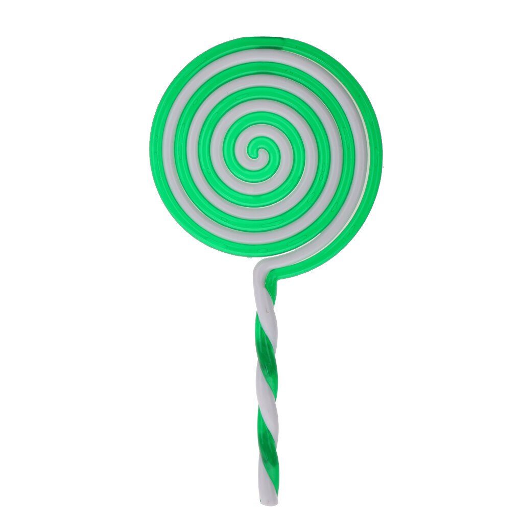 Large Lollipop Candy Prop Fancy Party Birthday Shoppe Clay Photo Props Decoration: Green