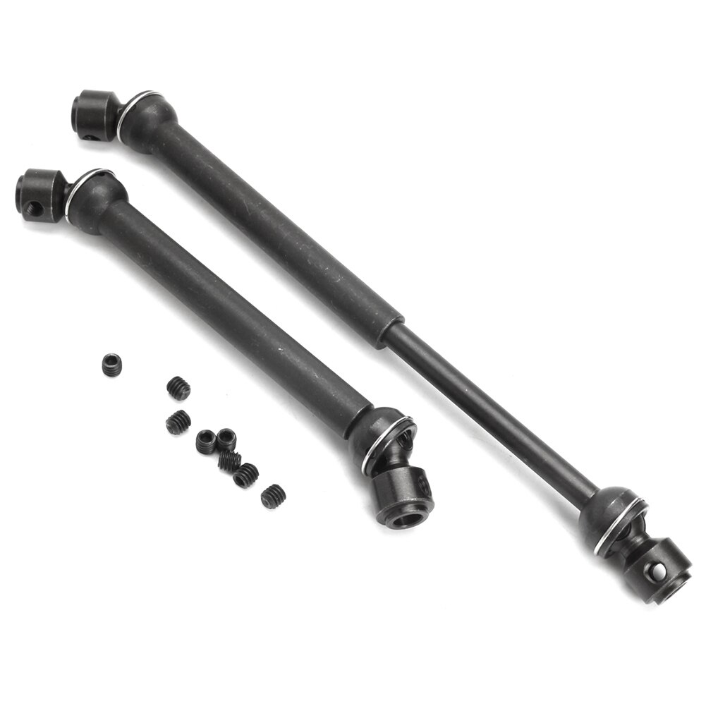 1 Pair Heavy Duty Steel Drive Shaft Compatible Axial SCX10 Wraith RC Crawler Trucks VS998: Default Title