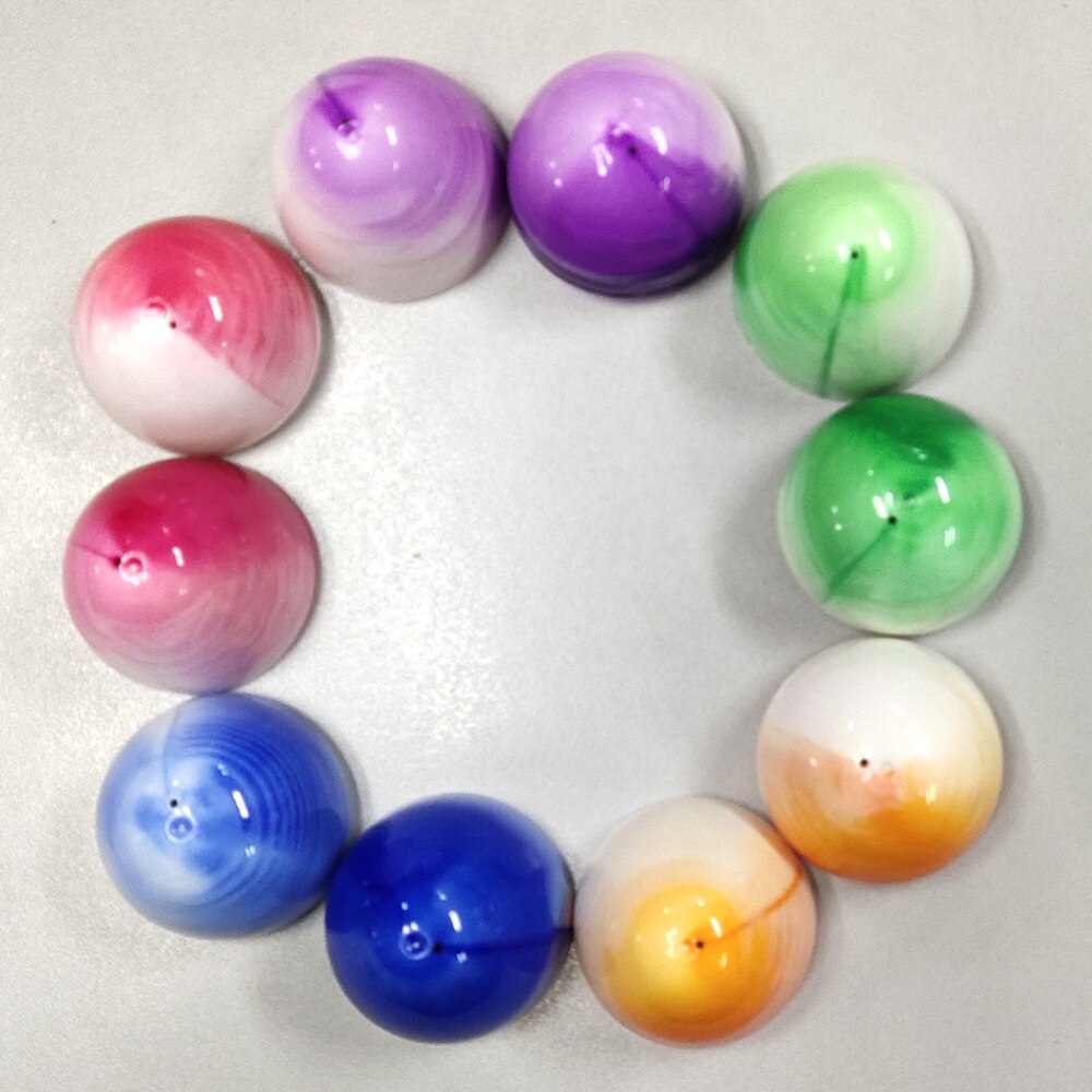 Decoratie Marmer Kleur Opening Eierschaal 8X5.5Cm Plastic Ei Easter Egg Voor Cadeau 10 Stks/partij