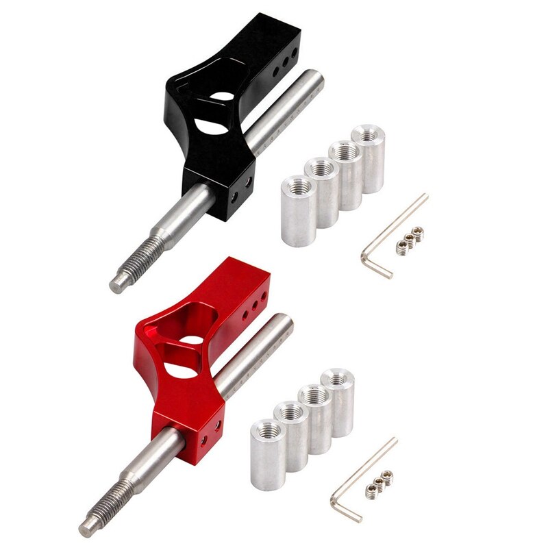 Car Aluminum Shift Knob Expansion Adjustable Height Lever Extender Gear