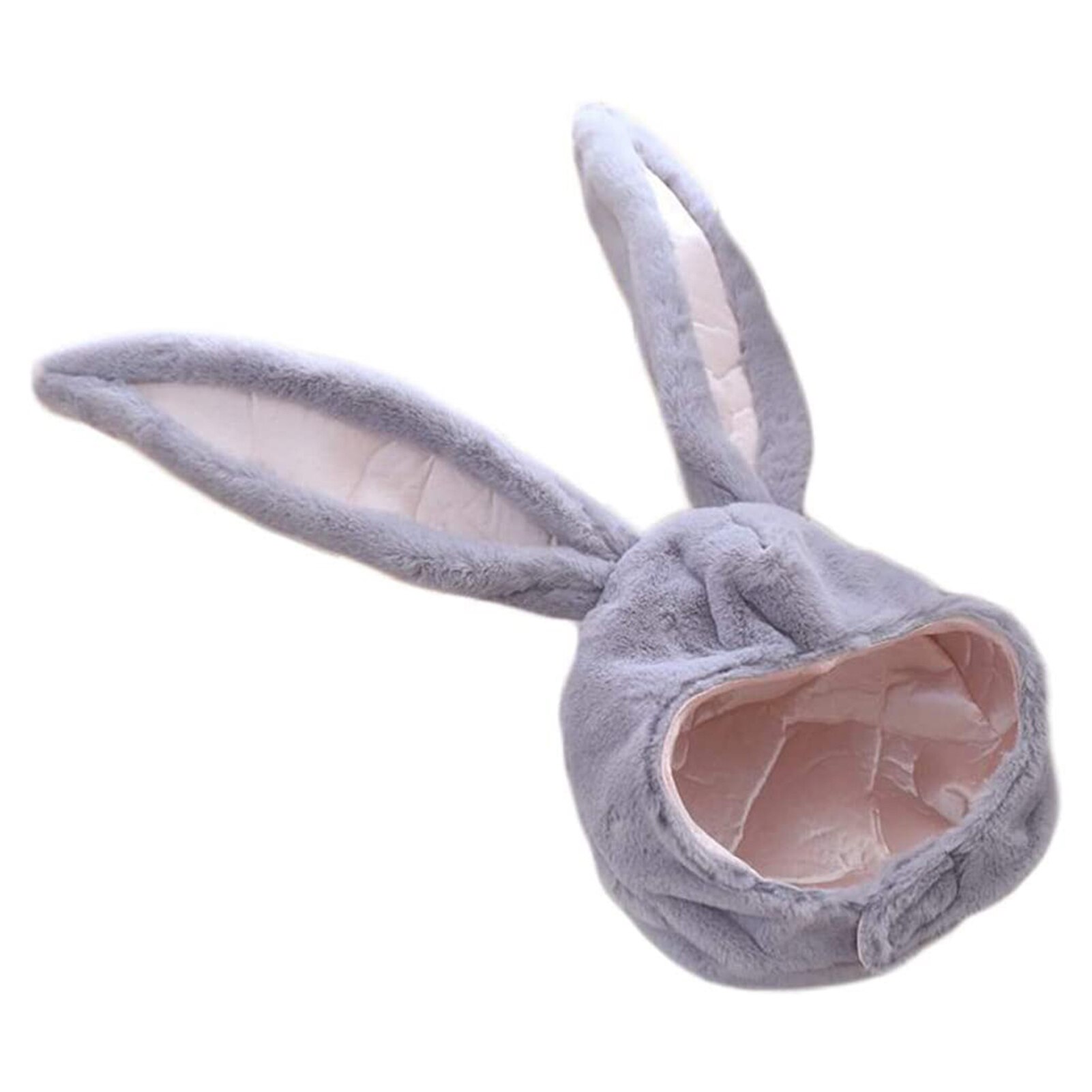 Cute Girls Hat Plush Rabbit Bunny Ears Hat Earflap Cap Head Warmer Photo Supplies Hat with earflaps bunny hat Headgear Hats: D