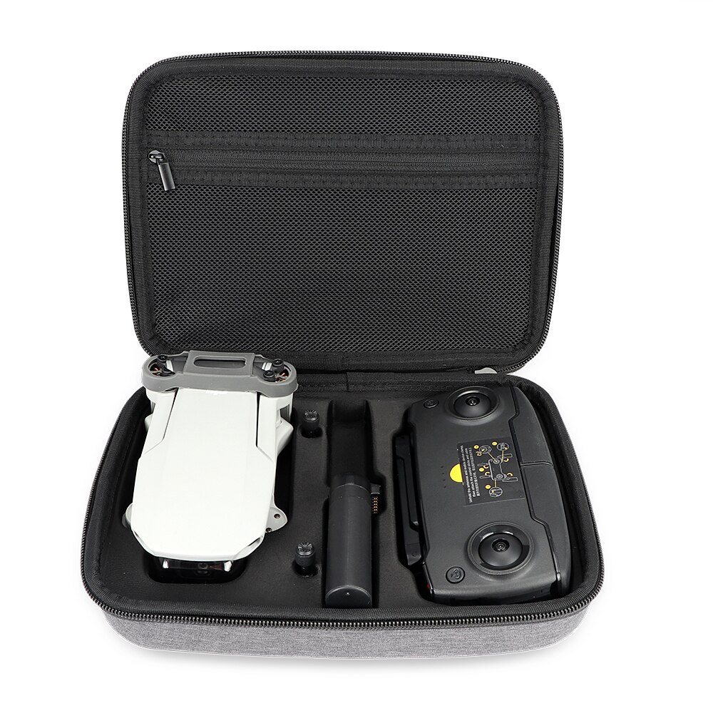 Slidstærk taske hardshell bæretaske opbevaringspose til dji mavic mini drone 2 batterier og tilbehørstaske