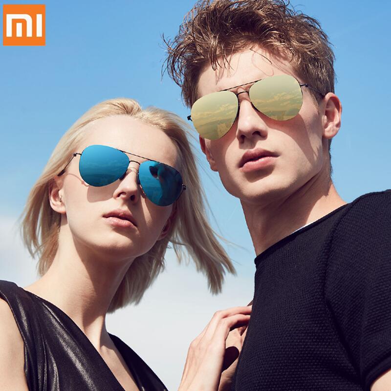 Xiaomi Mijia-gafas de sol polarizadas de nailon, lentes de sol polarizadas a prueba de rayos UV de acero inoxidable, a la