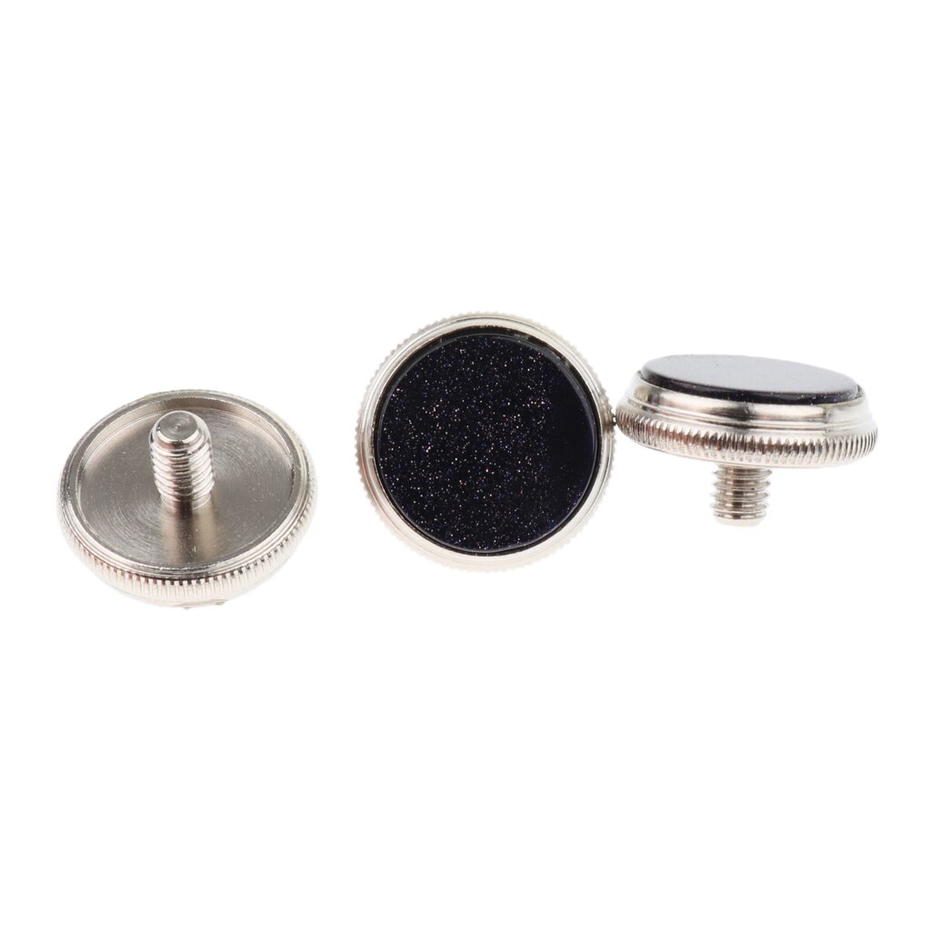 3 Pieces Trumpet Valve Finger Buttons Trumpet s Valve Screw Parts