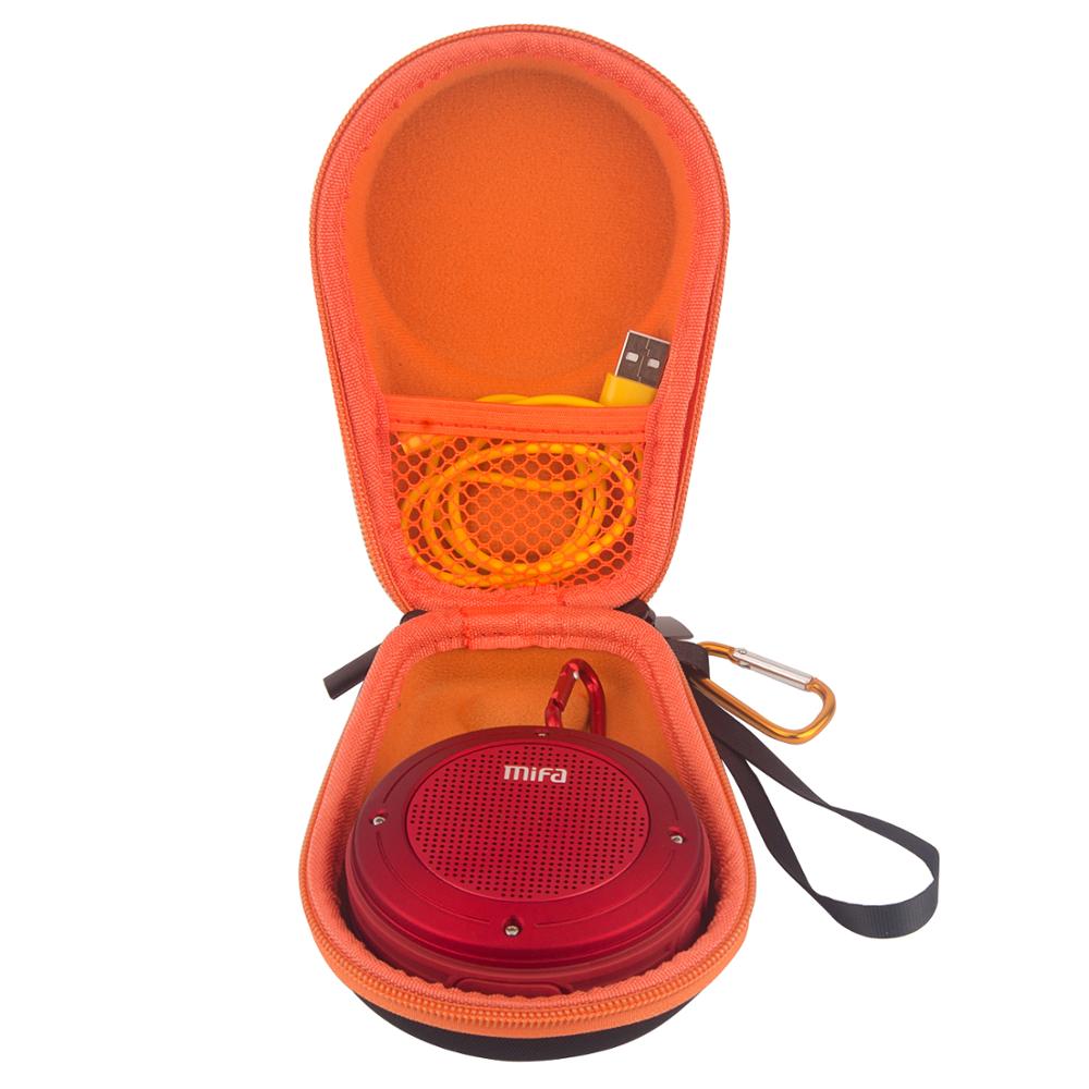 Funda rígida de goma EVA para Altavoz Bluetooth MIFA F10, bolsa de almacenaje de transporte con Cable USB, inalámbrica, para exteriores, novedad de