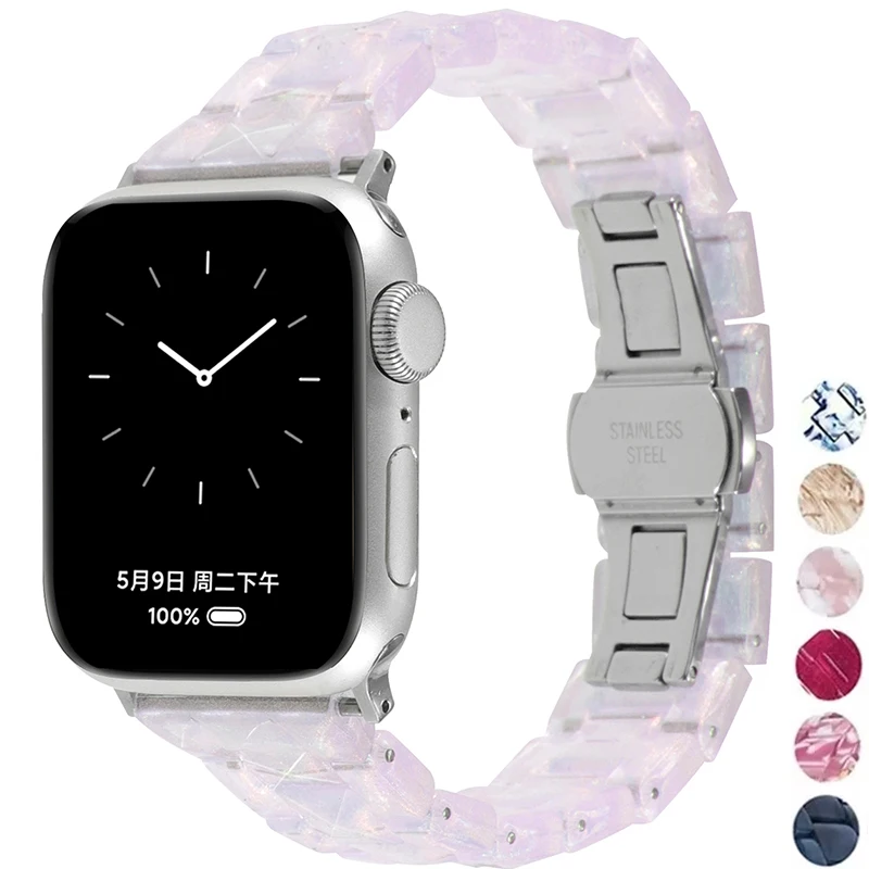 Correa para Apple Watch Band 46mm 44mm 40mm 45mm 49mm 38mm 42mm 41mm pulsera de para IWatch Series 10 8 7 6 5 4 3 2 1 Ultra