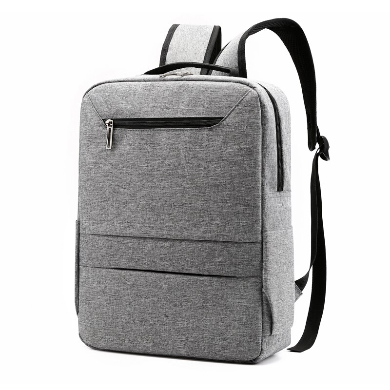 Ruwb #39 business rygsæk mænd computer laptop rygsække til mænd rejser fritid stor kapacitet rygsæk mochila escolar tasker: Grå