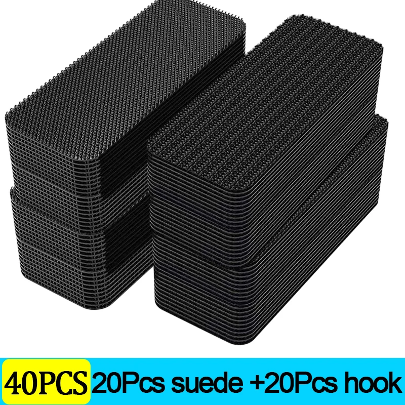 Self-Adhesive Fastener Tape Extra Strong Home Carpet Fixing Sticker Double Side Hook-and-loop Fastener Auto Adhesive tape Fixing: 10mm / Antique Copper