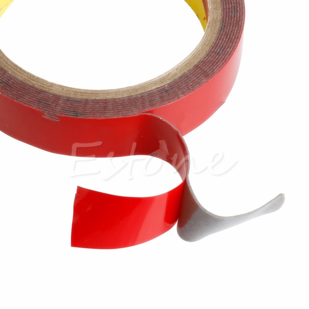 0.6/1/2CM 3M/Roll Automotive Double Sided Attachment Tape Car Auto Truck Van INY