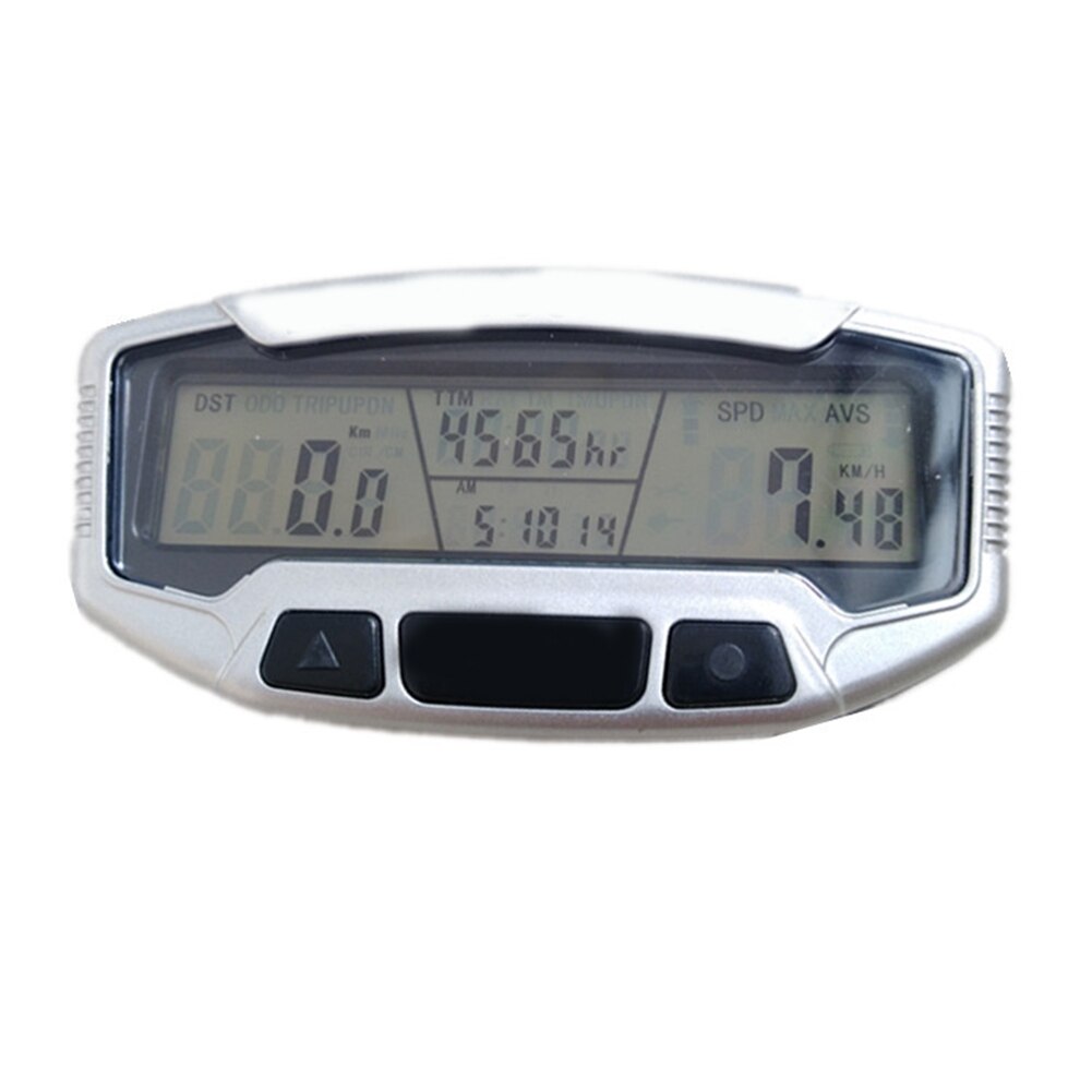 Digital LCD Road Bike Speedometer Backlight Stopwatch Odometer Waterproof Cycling Speedometer Bicycle Accessories &T8