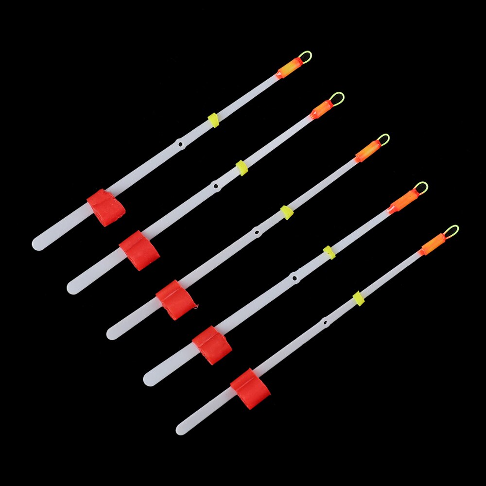 5 stuks ijsvisdobber met intrekbare hengel voor lage temperaturen,  -50c- stoks kunststof diepgang, europese boei, verticaal wintervisgereedschap