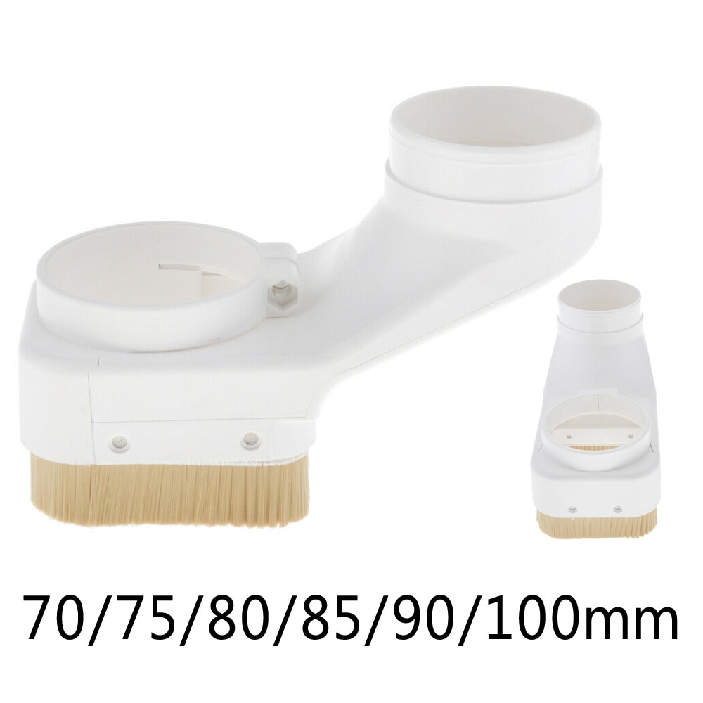 CNC Router Dust Shoe Nut 70/75/80/85/90/100mm Spindle Engraving Milling Machine Brush Cleaner Woodworking Tools CNC Dust Cover