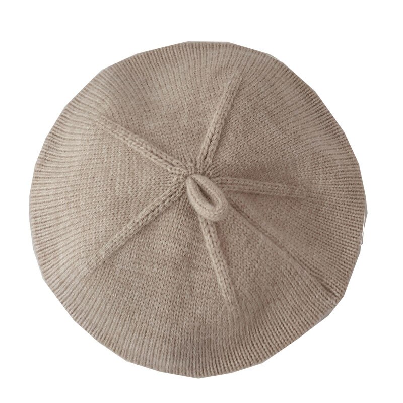 Stickad basker flerfärgade barn babyhattar höst vinter styling tillbehör hipster målare hatt för flickor barn motorhuv mössa