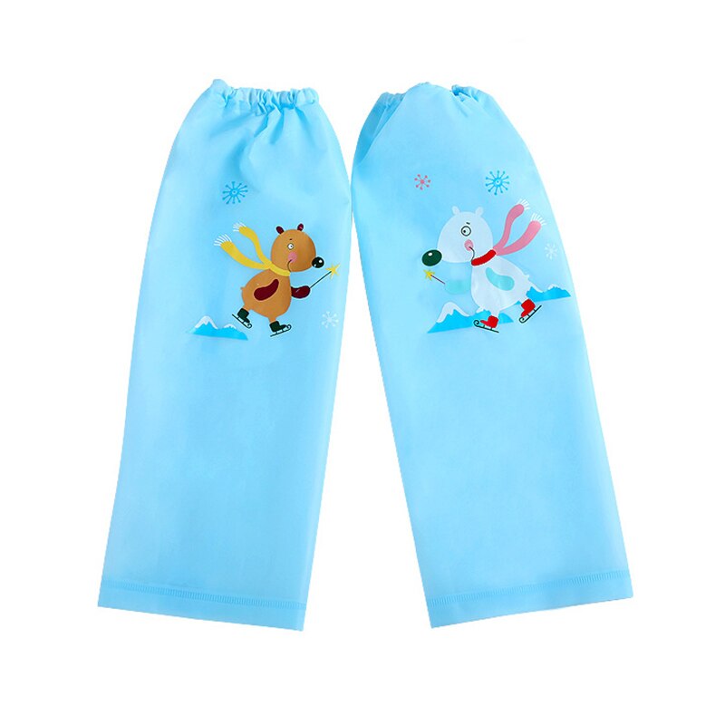 Polainas de senderismo al aire libre para niños, pantalones de lluvia impermeables para pantorrilla, cubierta de lluvia para piernas: BLUE Bear