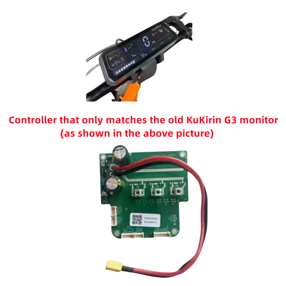 Controlador modelo A para patinete eléctrico KuKirin KUGOO KIRIN G3 para controladores que combina con el Monitor de versión antigua, piezas de repuesto